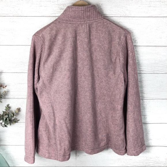 BY DESIGN Sport Pink Zip Up SweatShirt Jacket - Picture 2 of 5